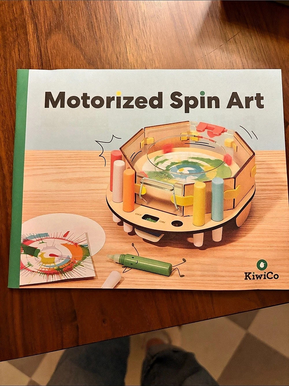 KiwiCo Motorized Spin Art Learning Kit brand New